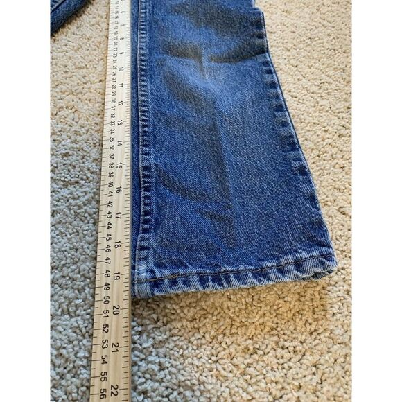 Gap Kids Girls Blue Jeans Easy Fit 7 Slim Medium Wash 5 Pocket EUC - Picture 3 of 11